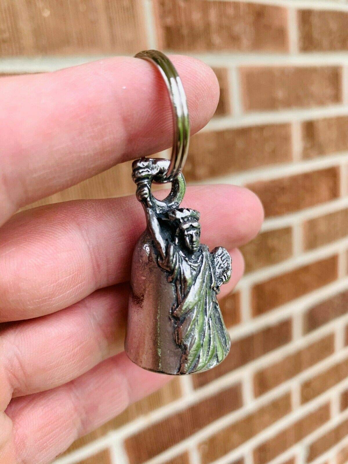 Guardian BellStatue of Liberty with Custom Gift Box Compatible with Harley Biker Bell Ride to Live