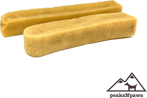 Miniatura 2 de peaksNpaws Golosinas prémium de queso de yak para perros, masticables naturales de yak de las montañas del Himalaya, sin granos, sin lactosa,