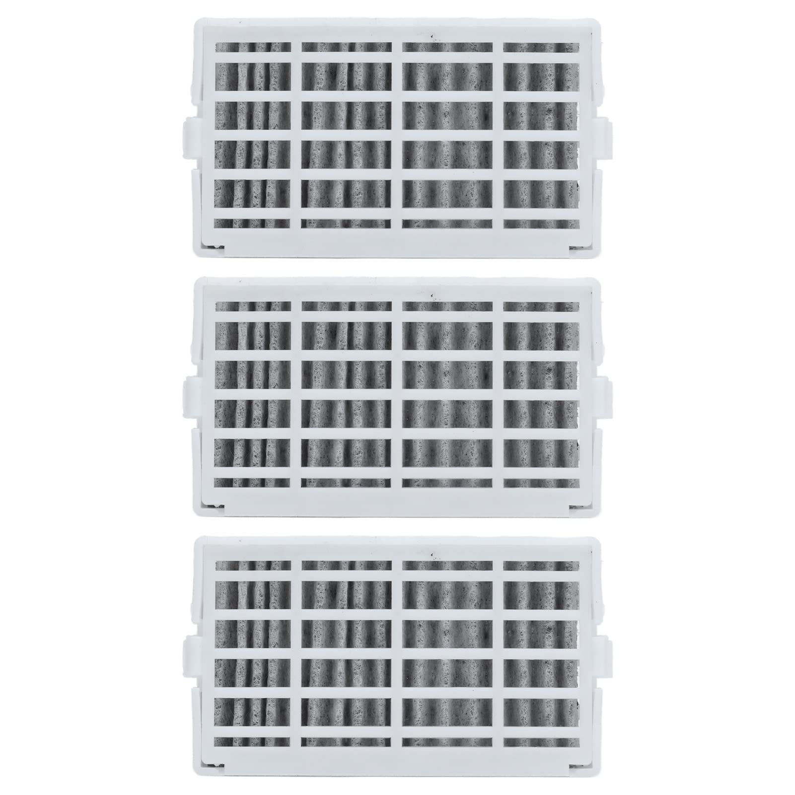 Acouto Refrigerator Air Filter, 3Pcs 3.3 x 1.7 x 0.5 in Fridge Filter Screen Replacement Fit for W10311524 AIR1 RAF1180 Fresh Flow