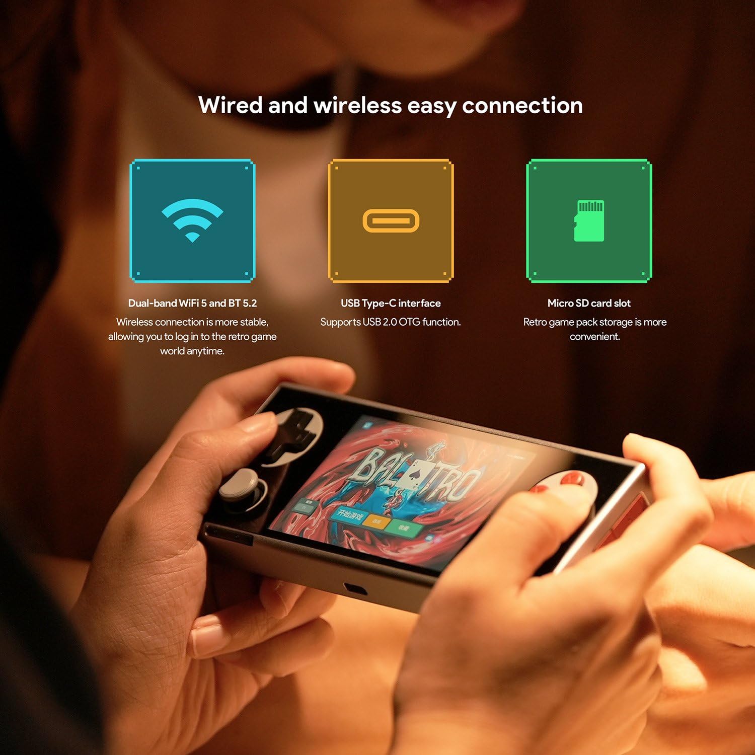 AYANEO Pocket Micro - Console Portable Rétro Android, écran IPS 3.5", Helio G99, 8Go RAM, 256Go, Batterie 6h