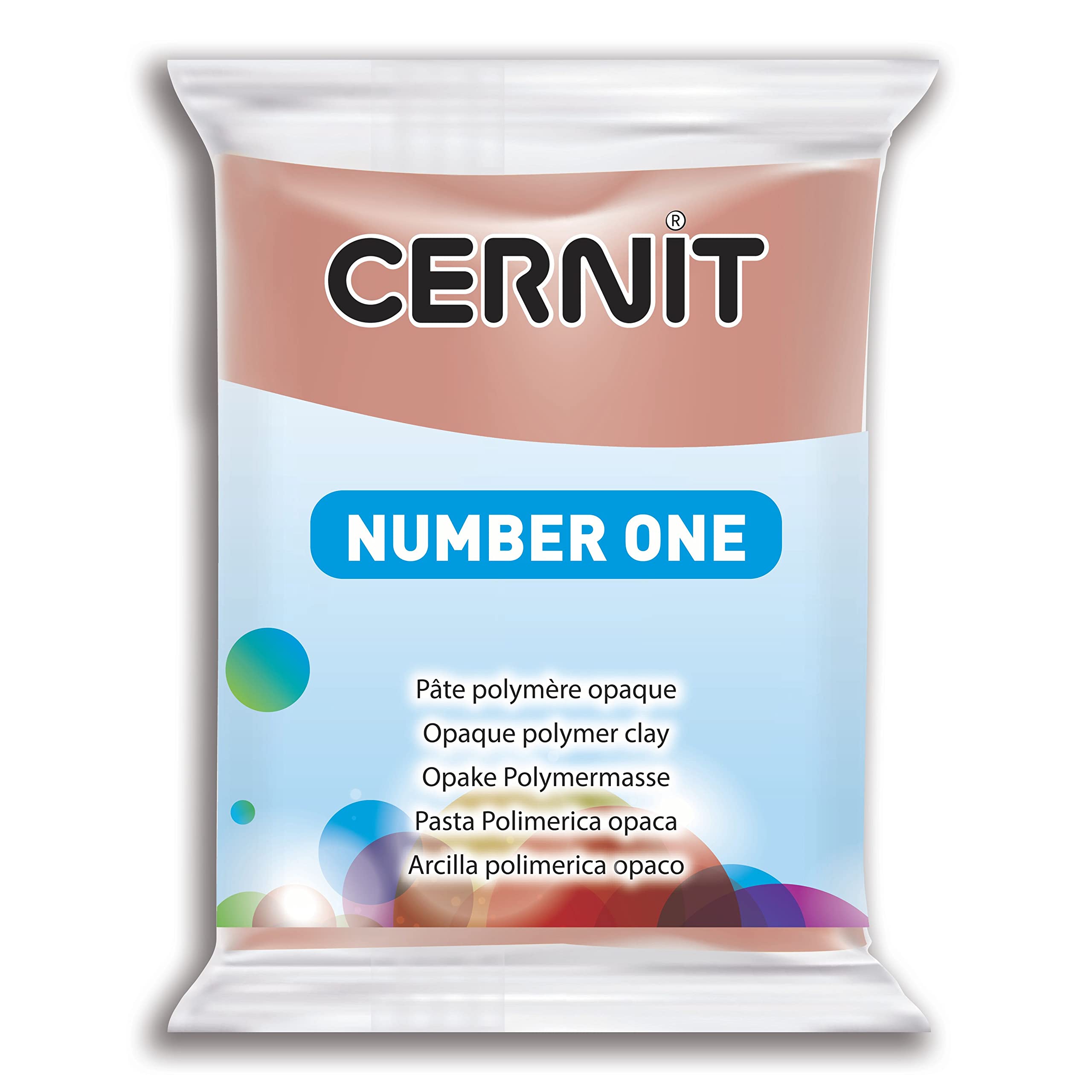 Cernit Vanilla Polymer Clay - 56g Block -21