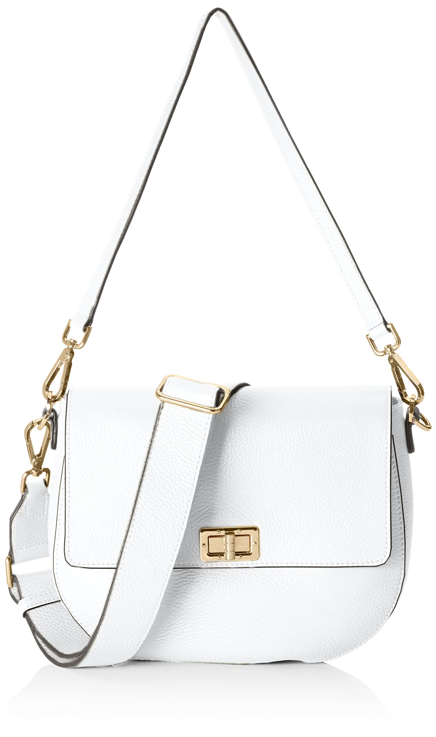 Geox Women's D Flavie Bag, White, One Size