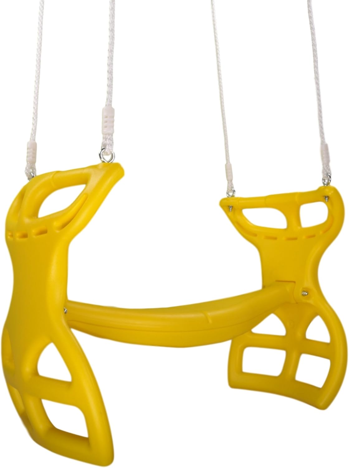 Swing Set Stuff Inc. Glider with Rope (Yellow) and SSS Logo Sticker