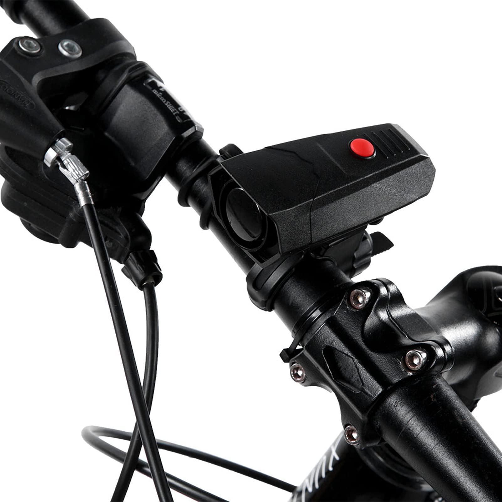Keenso Klaxon de Vélo, Sonnette D'alarme pour Guidon de Vélo 110 DB, électrique