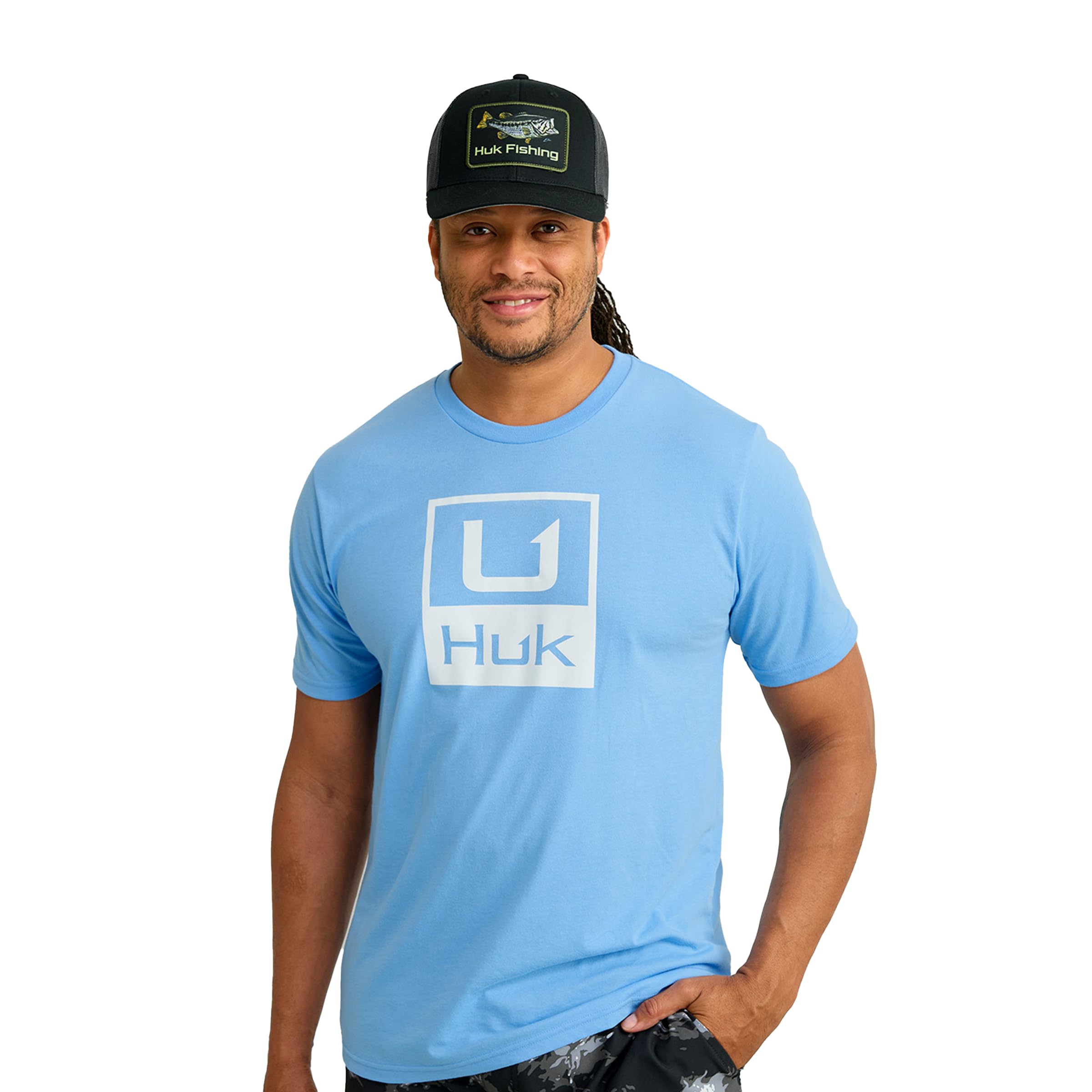 HUK Mens Performance Fishing Logo Tee, Short Sleeve T-Shirt for Men — view 29