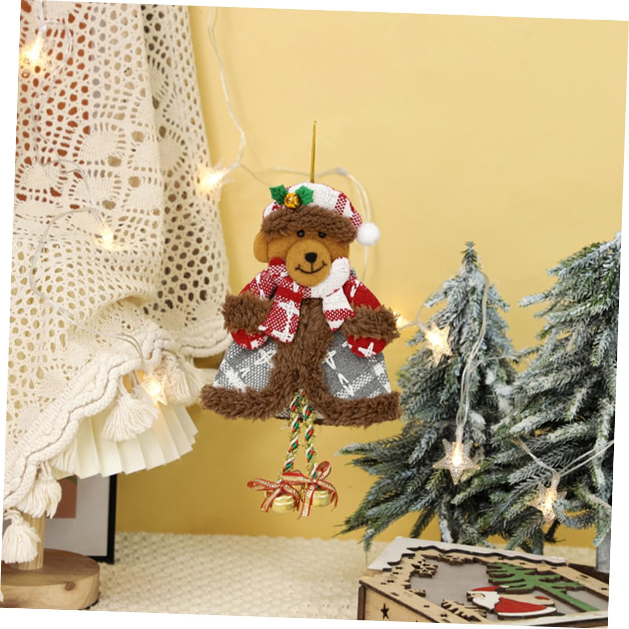 TOPBATHY 16 STK Weihnachtsbaum-Anhänger Weihnachtsbaumschmuck Weihnachtsdekoration zum Aufhängen christbaumfiguren weihnachtsbaumfiguren Weihnachtsdekorationen Weihnachtsfeierverzierung