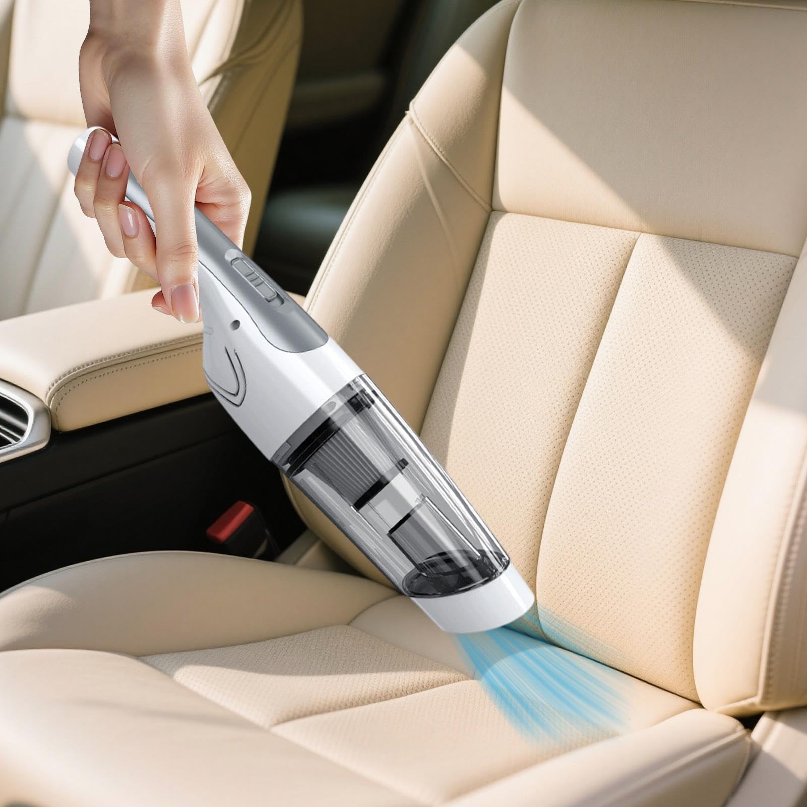 Aspirador De Mano Inalámbrico Mini Soplador Recargable Ligero 9000Pa