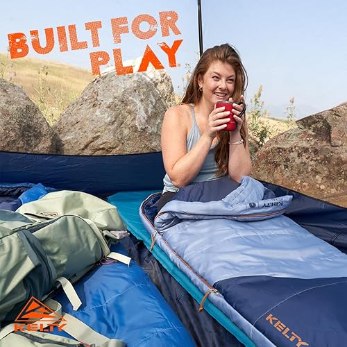 Vista 56 de Kelty Bolsas de Dormir Kelty Mistral Saco de Dormir Sintético para Acampar