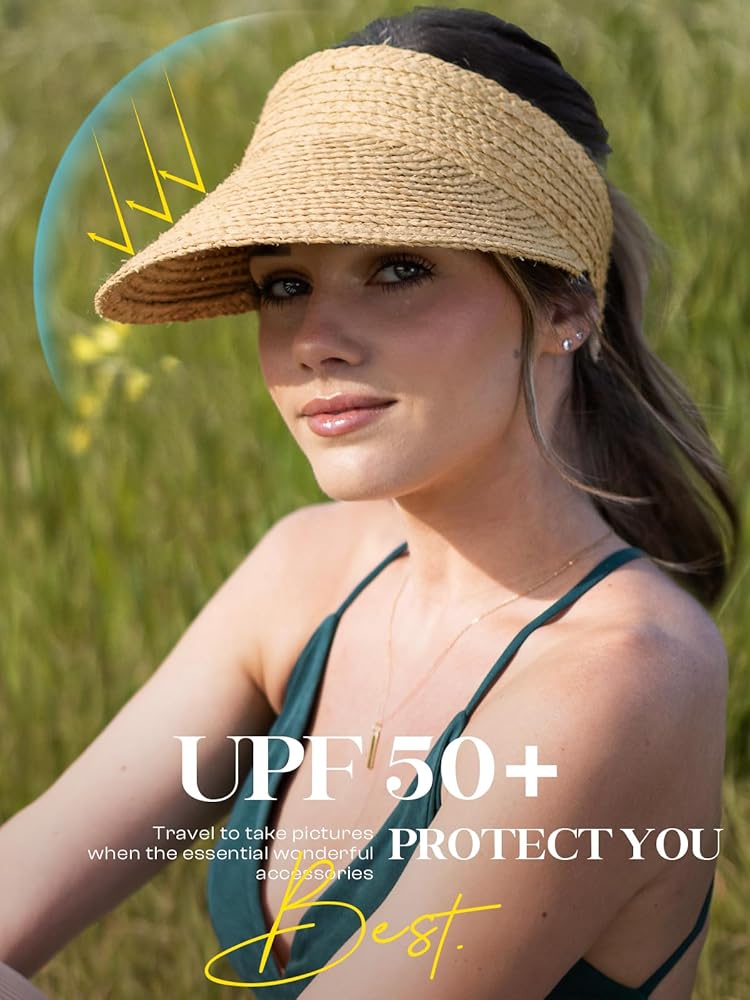 Visors for Women, Sun Hats for Women Sun Visors for Women