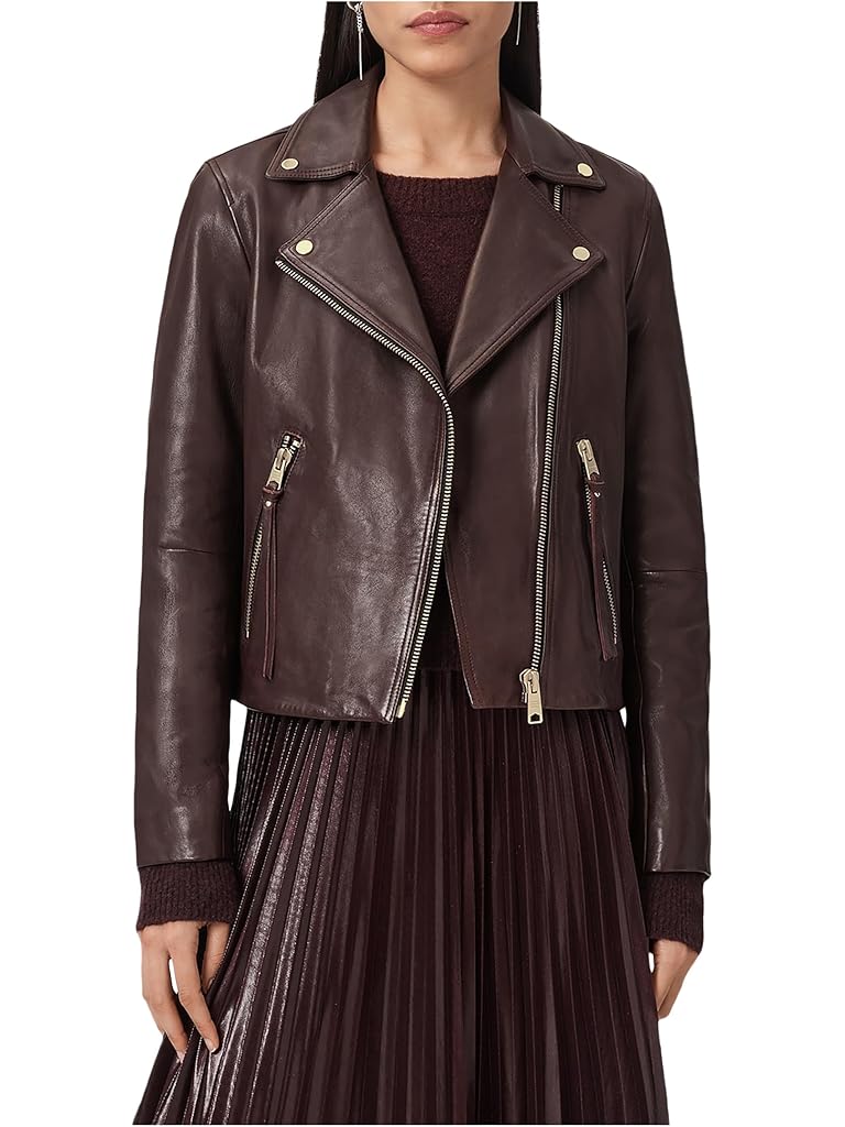 Red AllSaints Dalby Biker