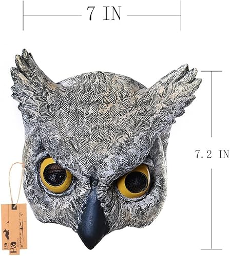 Miniatura 66 de YU FENG Máscara de disfraz para Halloween, mascarada, cosplay, fiesta divertida