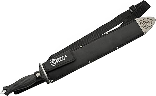 Miniatura 8 de Sierra Zulu Garrison Sword - Acero inoxidable 7CR13, 27.0 pulgadas en total, hoja de 19.5 pulgadas con acabado en polvo de dos tonos, mango de fibra