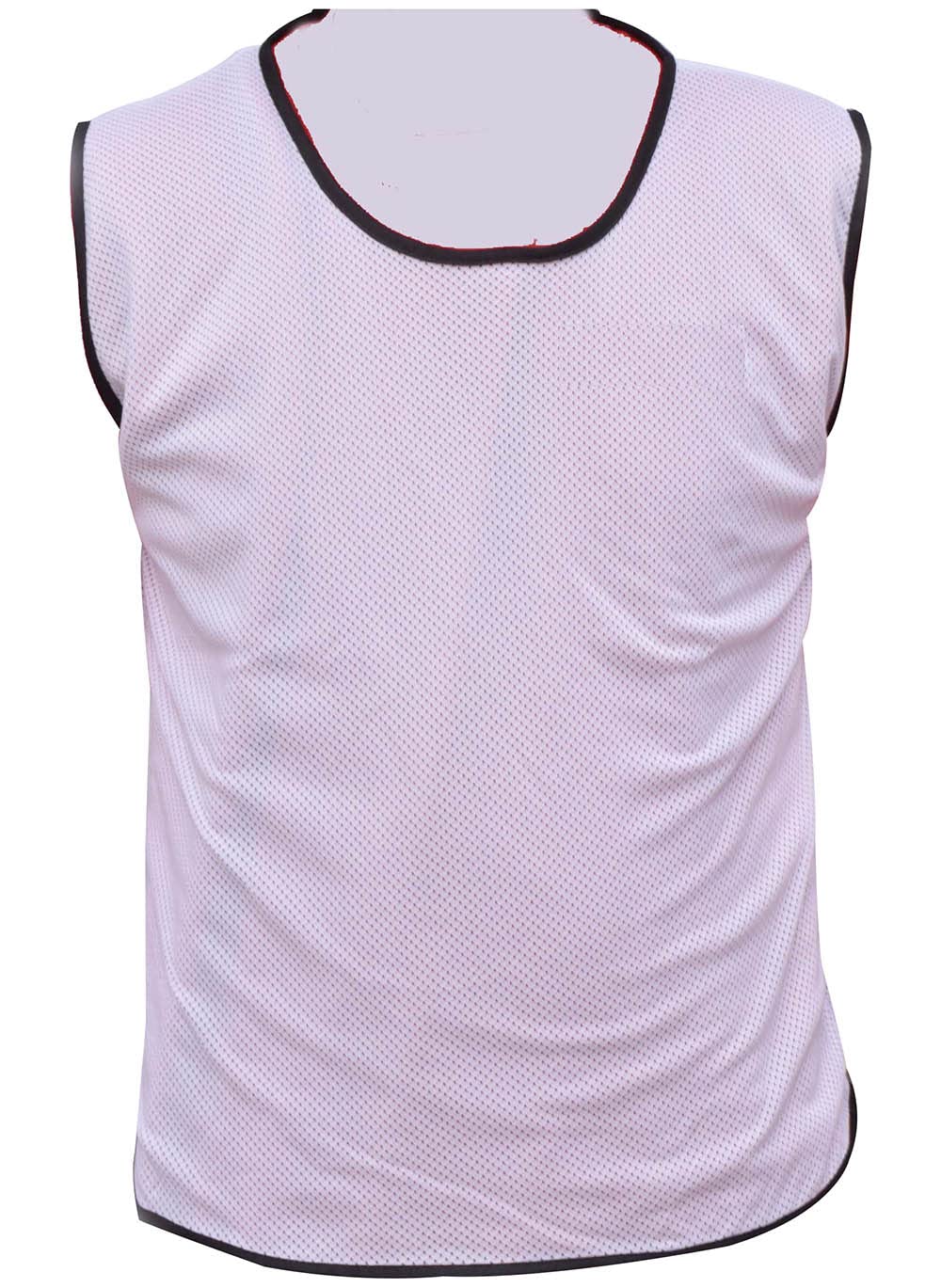 PROSTYLE SPORTS 15 Football Training Bibs Football Netball Rugby Hockey Cricket (White, Junior Boys (U 14's))