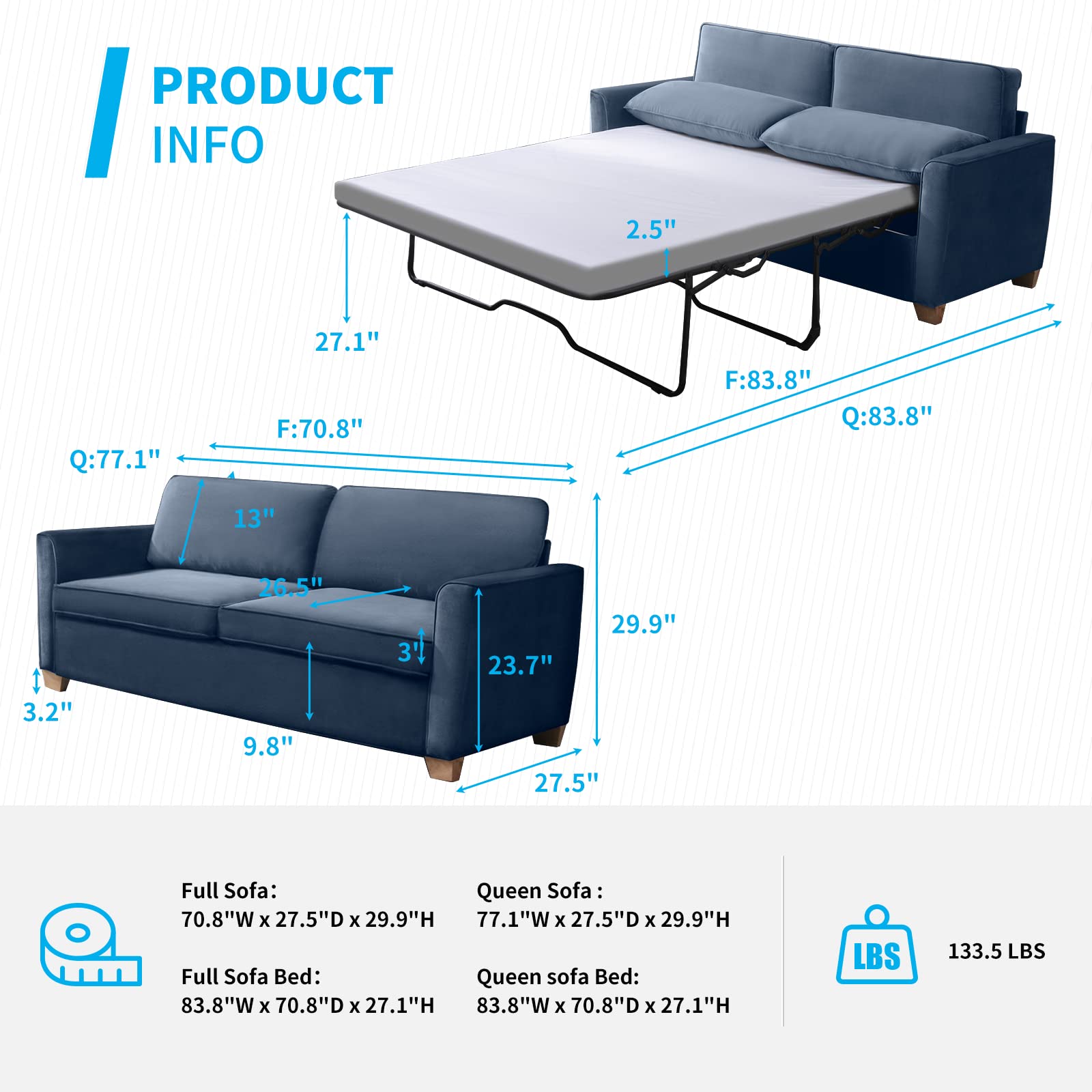 MJ52 ソファーベッド sofa bed