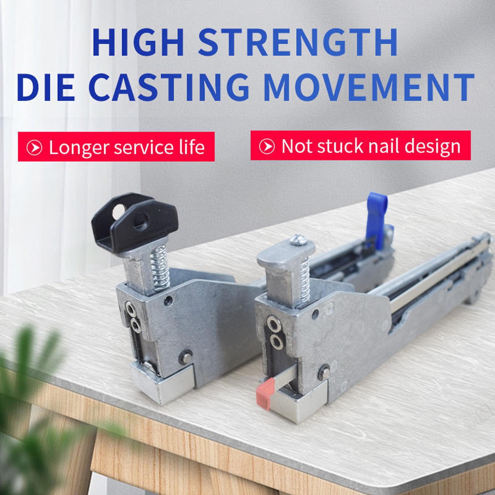 Cucitrice A Doppia Testa per Impieghi Gravosi, Formato A4/a3, capacità di Rilegatura 60 Fogli, profondità Regolabile da 1 A 100 Mm, Spessore Massimo 6,5 Mm, per Scuola, Ufficio E Casa.