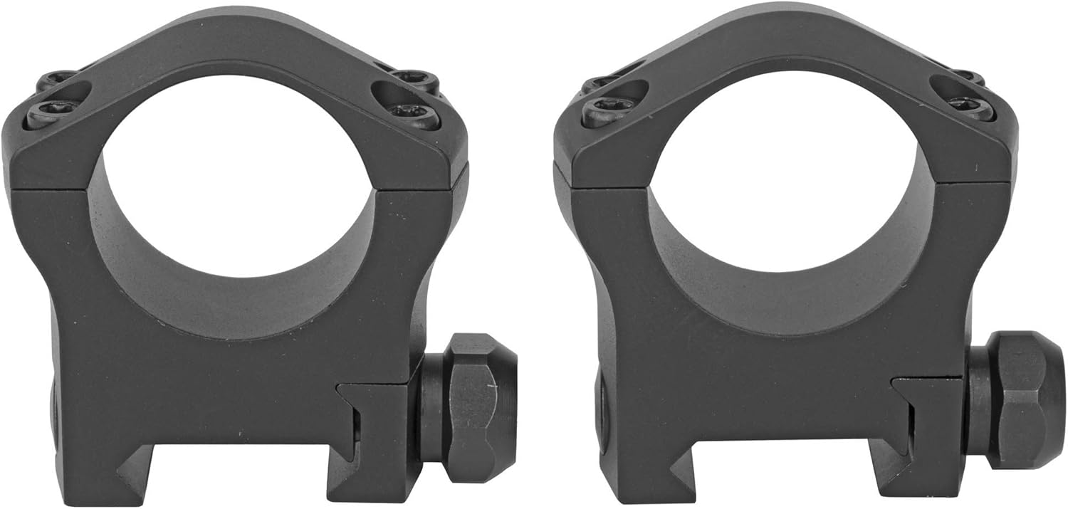 Warne Mountain Tech 1 inch, 30mm, 34mm, 35mm, 40mm Scope Optic Rings (1 Inch-Medium)