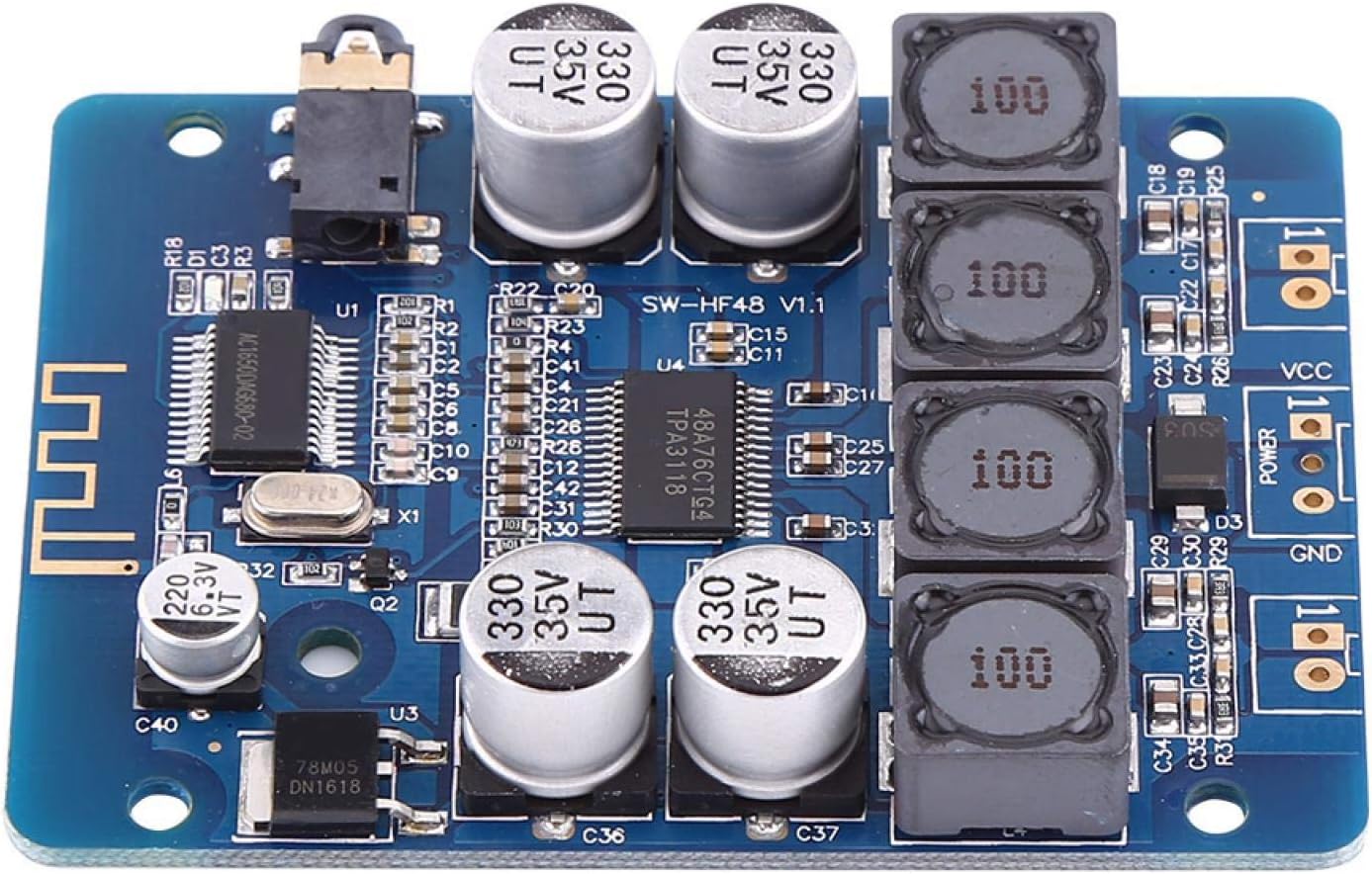 TPA 3118 30W+30W 8V~26V DC Channel Power Amplifier Board, Bluetooth Amplifier Board, Digital Amplifier Board Bluetooth