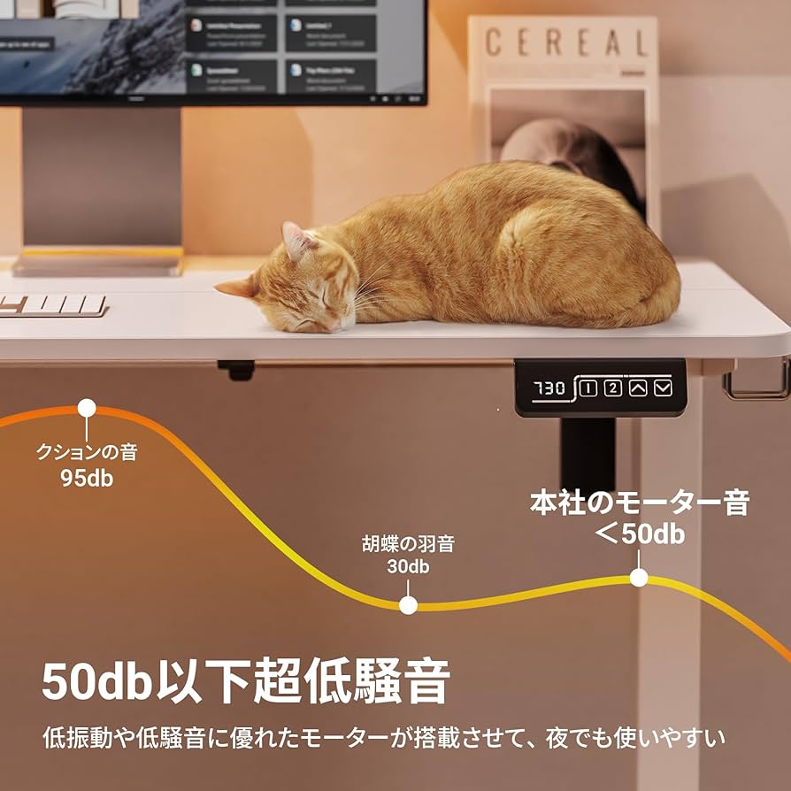 Amazon.co.jp: Alebert｢アレベルト｣ 昇降デスク スタンディング