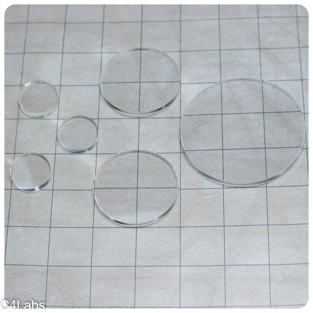 Monster/Character Tokens for RPG and Tabletop Games – 30 Pack Clear