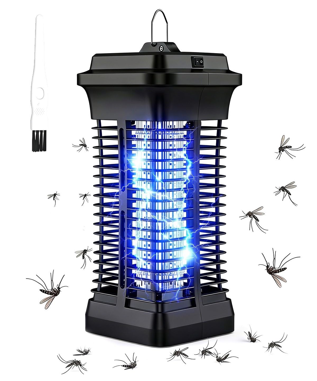 Molxss Electric Bug Zapper Indoor/Outdoor 4200V with 6.6FT Power Cord