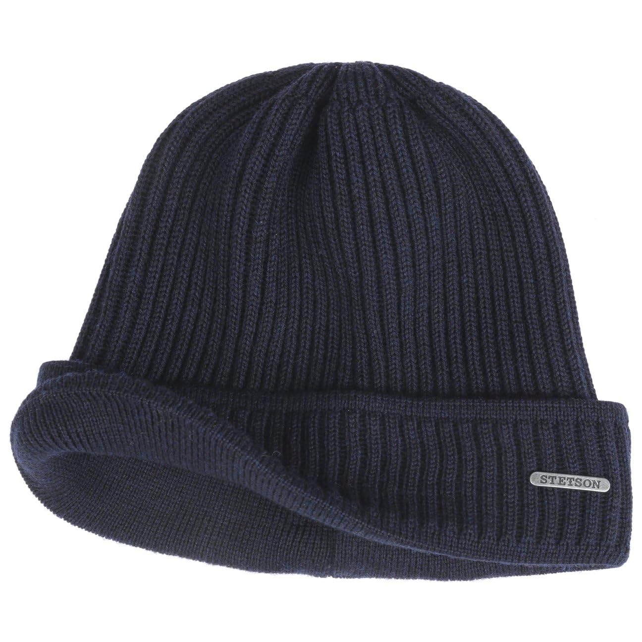 Stetson Berretto da Uomo in Lana Merino, Nero