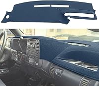 Vista 6 de Yiz Alfombra de Cubierta para Tablero de Chevy Chevrolet Silverado/GMC Sierra C1500 C2500 C3500 K1500 K2500 K3500 Camioneta Pickup 1988-1994