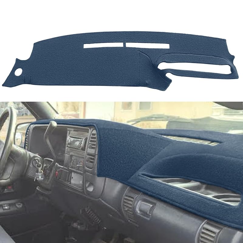 Capa para Painel Yiz para Chevy Tahoe, C/K Series e Suburban 1995–1996, azul-marinho, J131