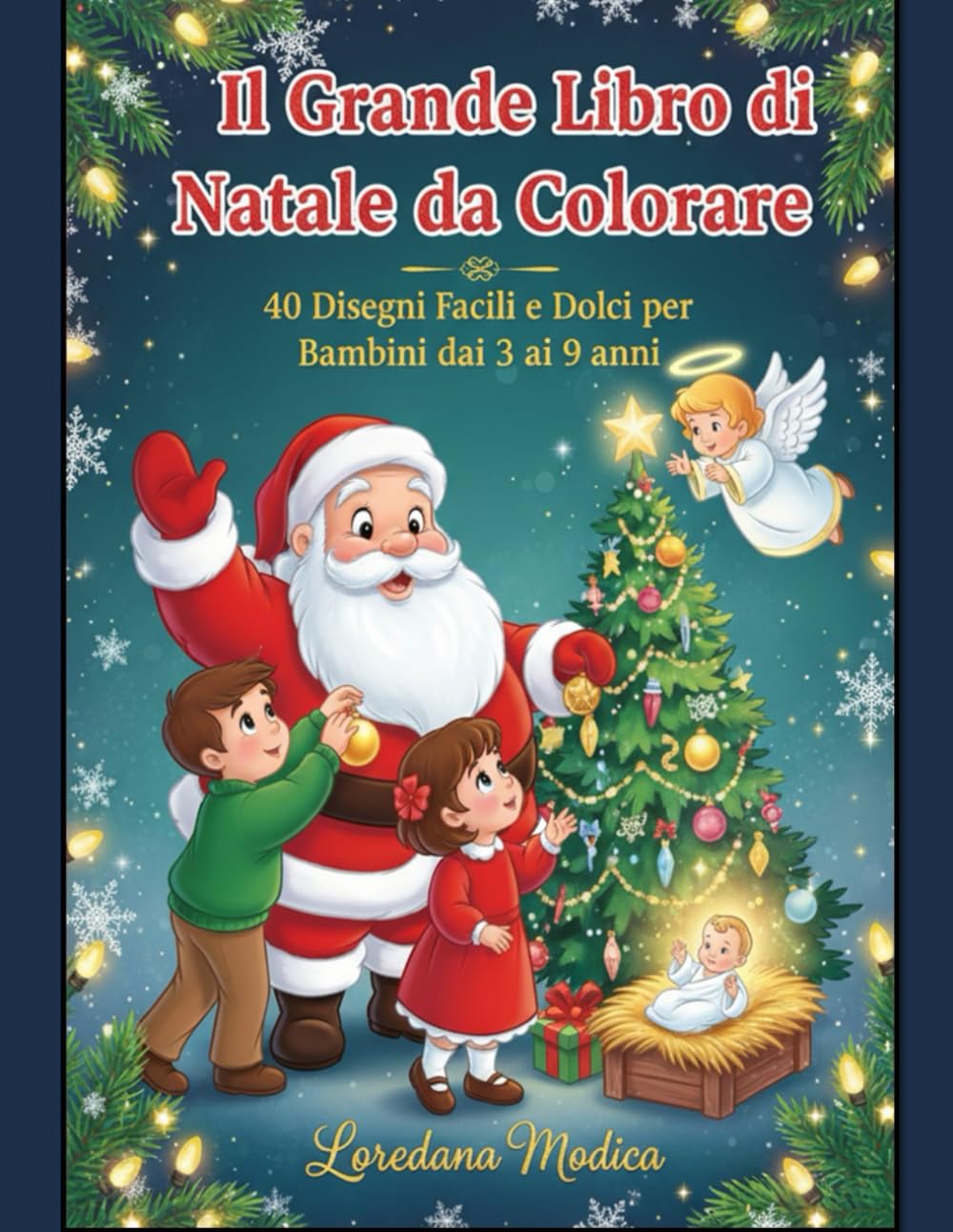 Il Grande Libro di Natale da Colorare