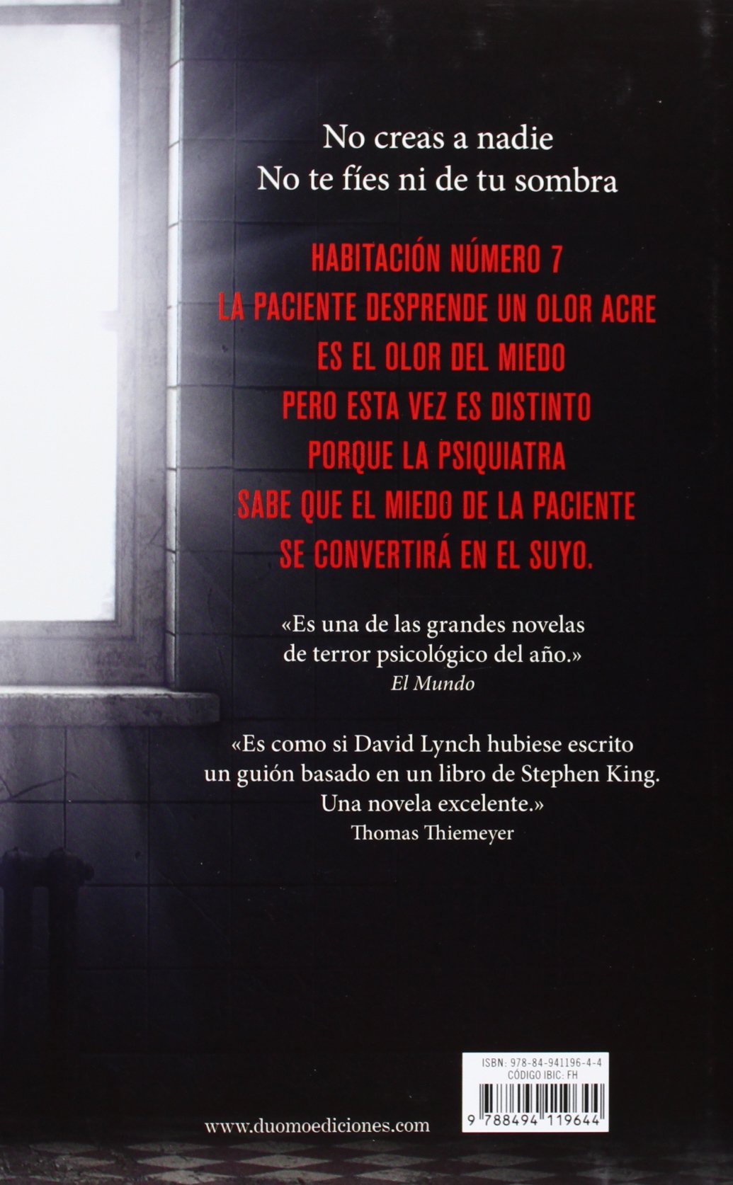 La Psiquiatra (NOVELA)