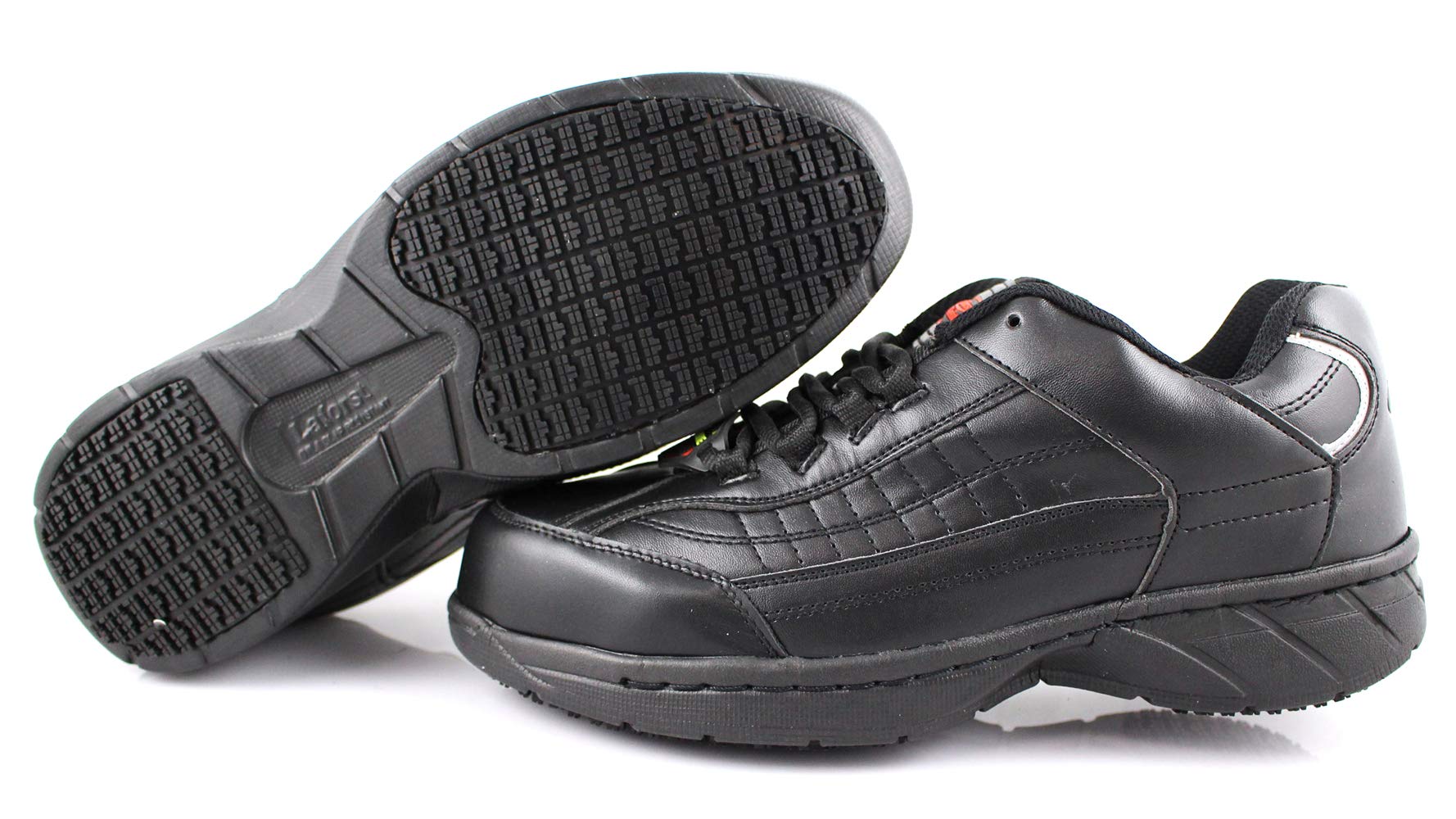 Laforst George 9405 Mens Work Slip Resistant Composite Toe Sneakers Black 9