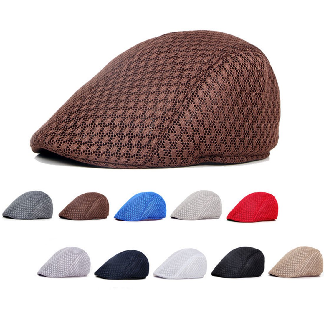 crochet flat cap pattern