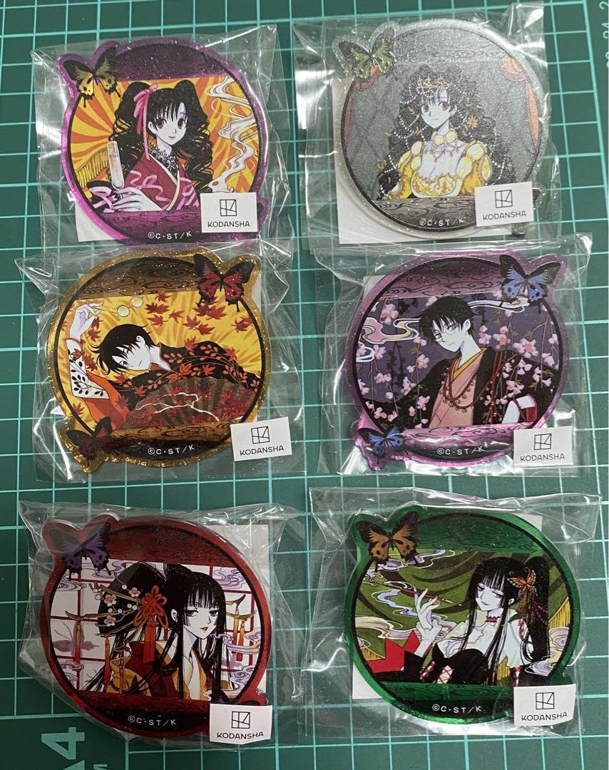 xxxHOLiC くじメイト ラメアクリルバッジ コンプリートセット