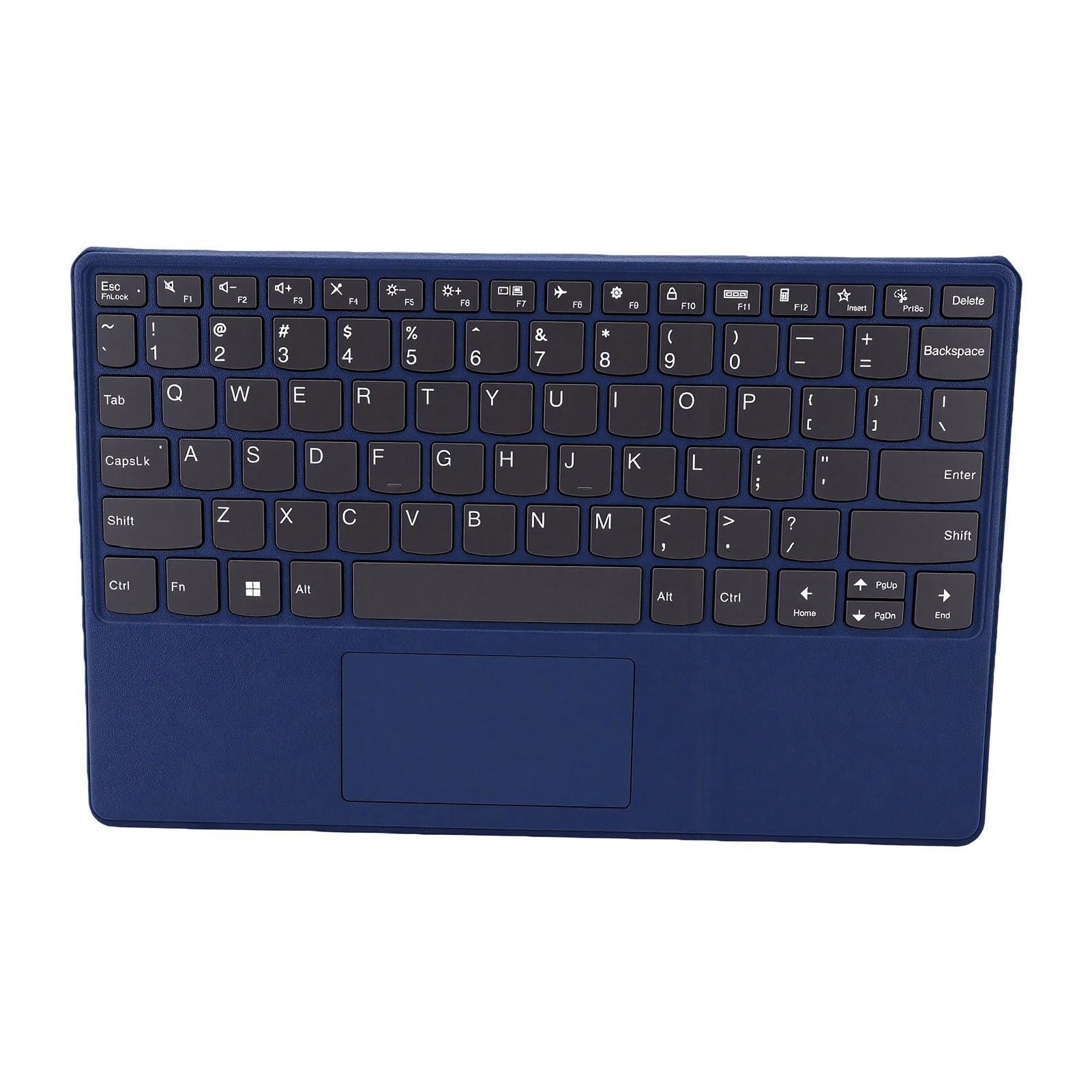 Magnetyczne Etui na klawiaturę do Tabletu IdeaPad Duet 3i Gen 8, Etui ze Skóry PU z Gładzikiem Multi Touch i podstawką, Nie Wymaga Bluetootha