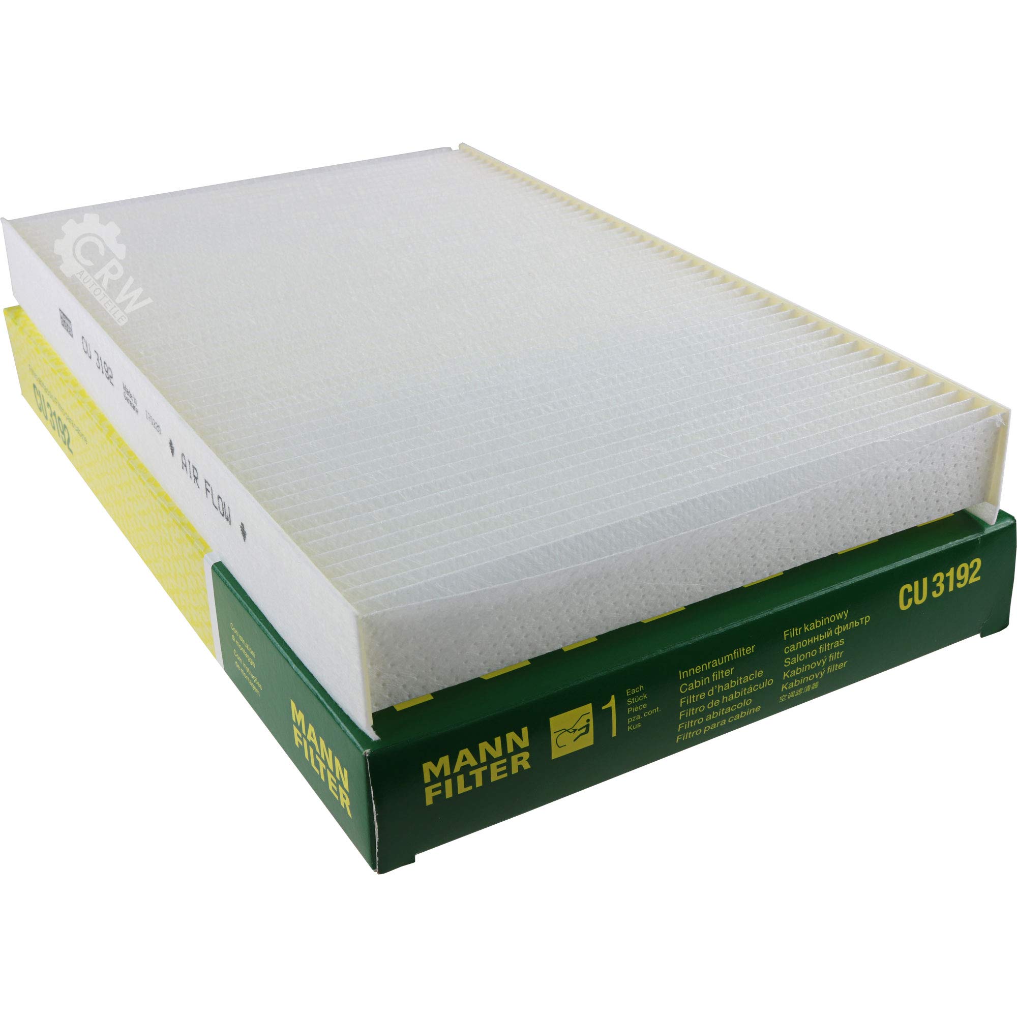 Paquete de inspección Kit de mantenimiento de filtros con filtro de aceite W 1130/1, filtro de aire C 31 195, filtro de combustible WK 845/1, filtro de habitáculo CU 3192, tornillo de cierre