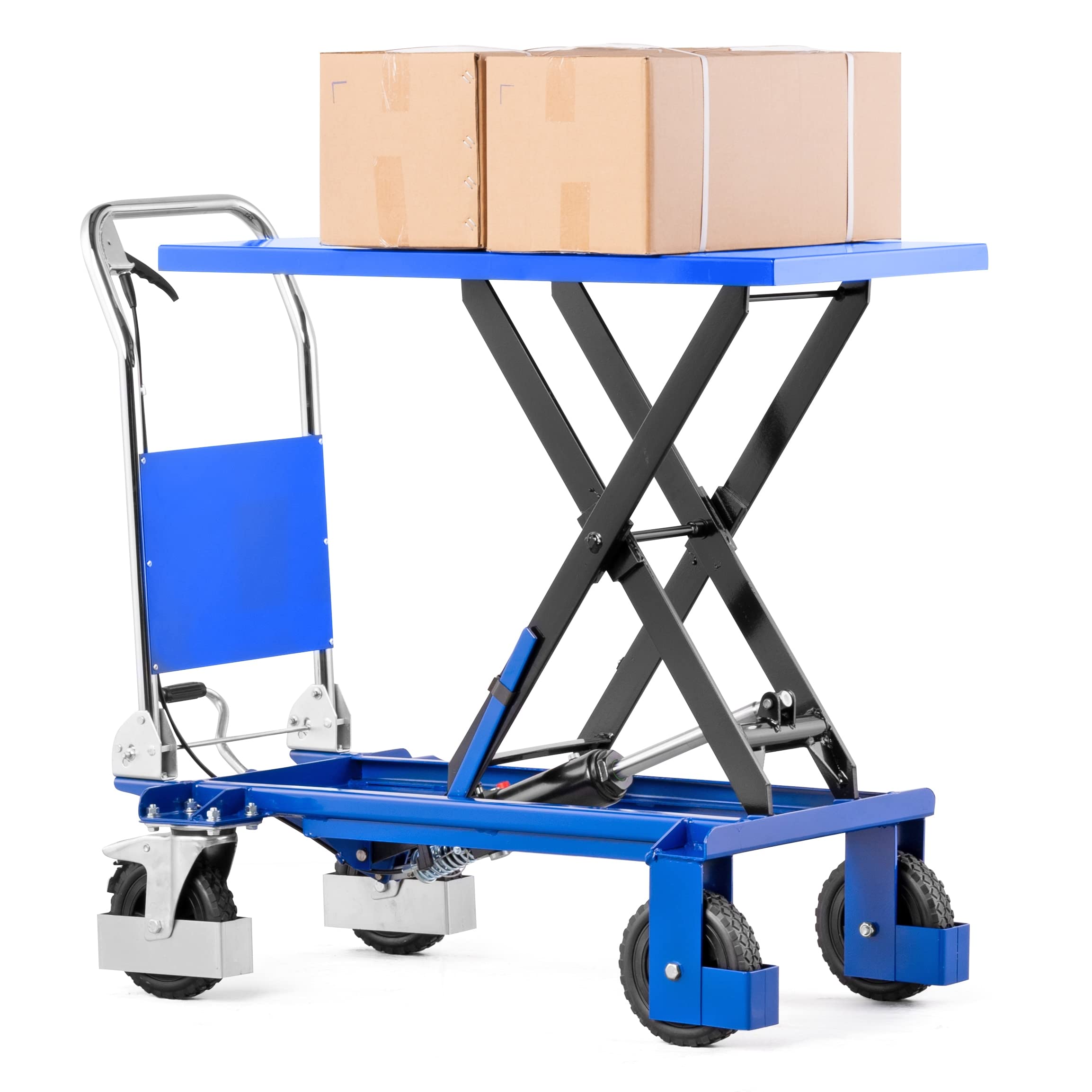 Pallit Carrello elevatore per tutti i terreni XOFFROAD | 200 kg Capacità di sollevamento | 1010 mm di altezza | mobile | idraulico