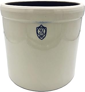 30+ Vintage Ceramic Crock Decor Ideas Worth Collecting 41 Ohio Stoneware 2 Gallon Crock