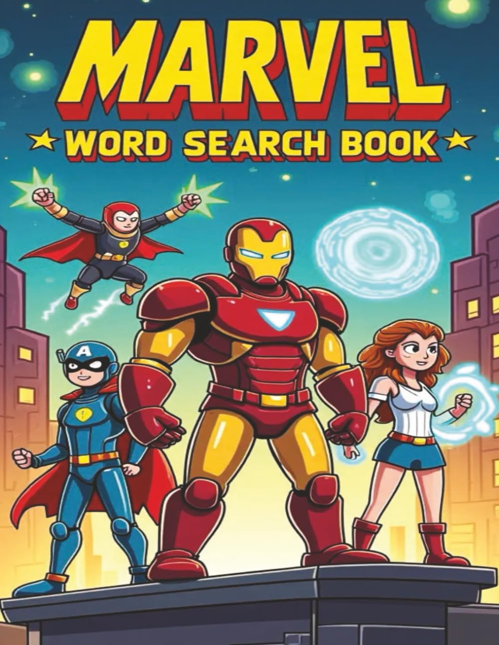 Marvel Word Search Book: A Marvel Themed Word Find Puzzle