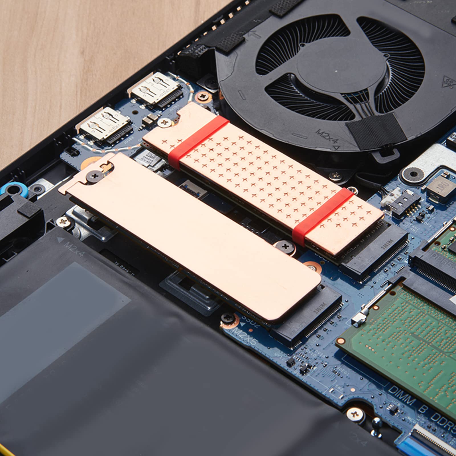 Dissipatore M.2 2280 Per Dell G15 5530 E G16 7630 | Staffa E Viti Per SSD Slot 2