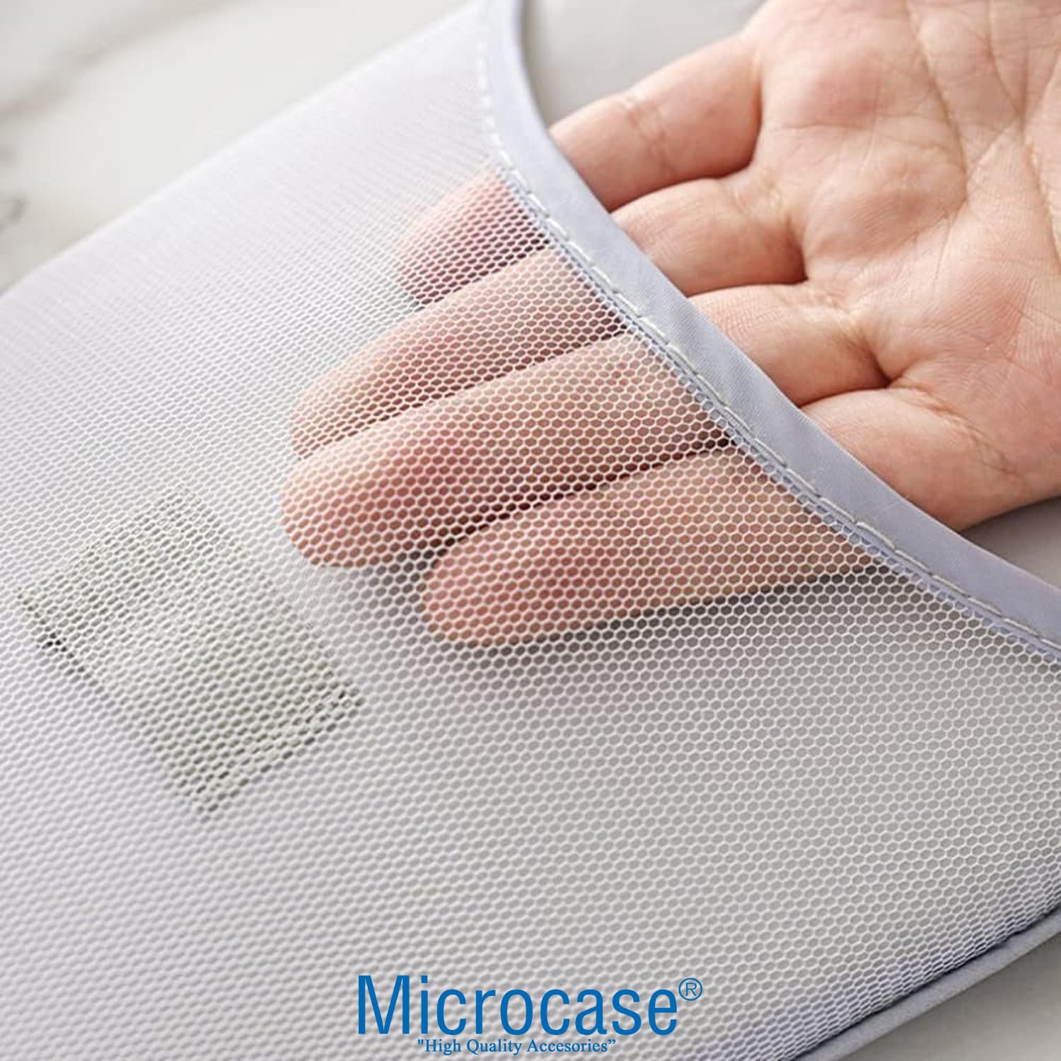 Microcase Dikey Buharlı Ütülerle Uyumlu Isıya Dayanıklı Mini El Ütüsü Pedi - AL5314