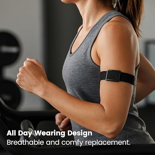 Sport Nylon Loop Compatible with Whoop 4.0 Bicep Band, Adjustable Fitness Armband with Bumper Case for Whoop 4.0 – Not Compatible with 5.0