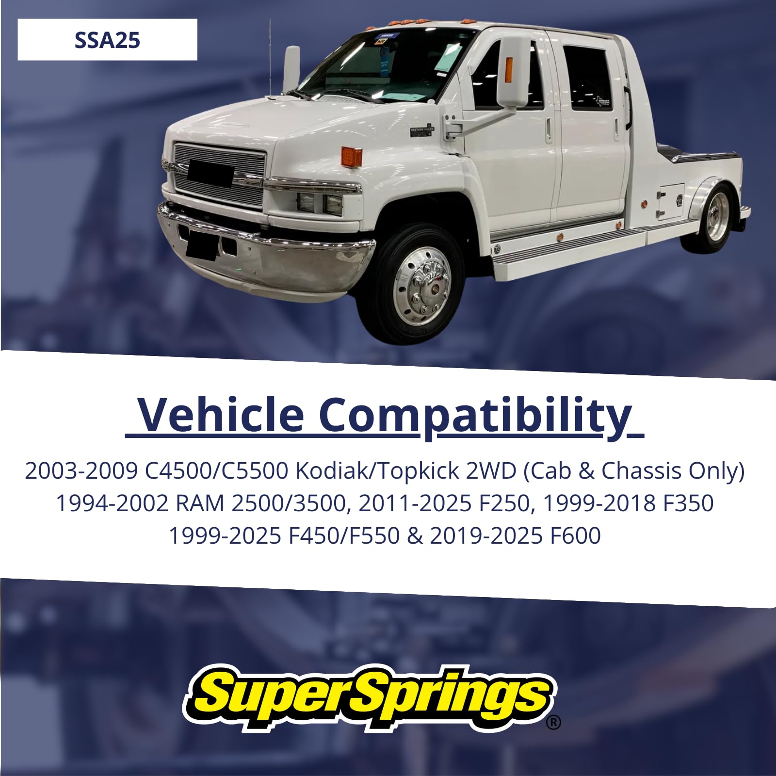 Amazon.com: SSA25 | SuperSprings for RAM 2500|3500, Ford F|E