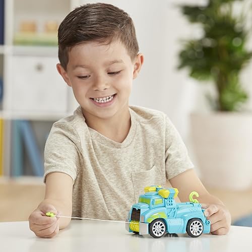 Miniatura 10 de Transformers Playskool Heroes Rescue Bots Academy Hoist - Robot de juguete de conversión de 6 pulgadas, figura de acción para niños de 3 años en