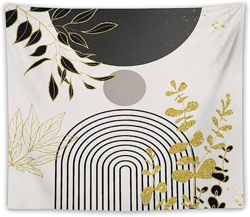 Miniatura 74 de Tapiz floral retro de los años 60 y 70, diseño hippie de primavera Groovy Flower Power Flower Boho para colgar en la pared, arte neutro para Hippie