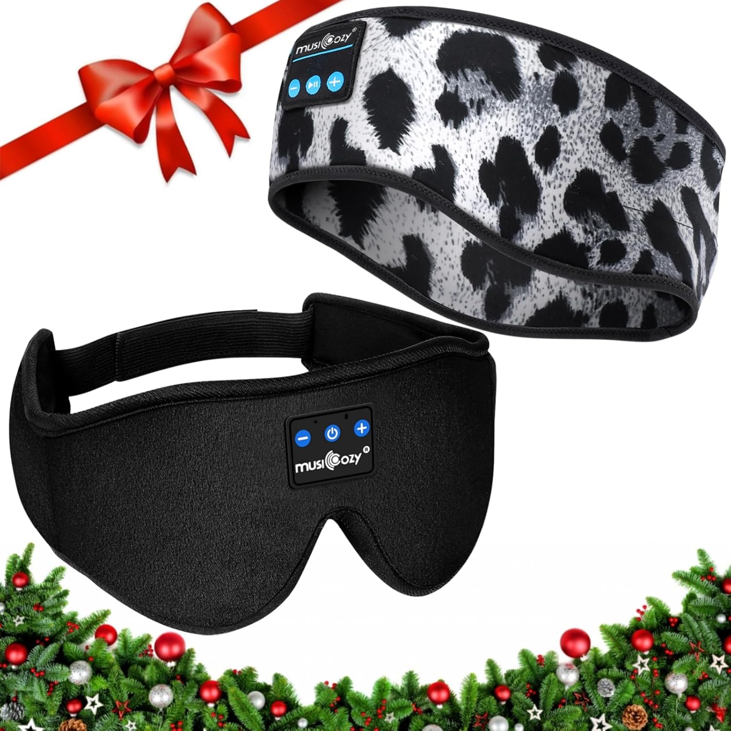 MUSICOZY Sleep Headphones Bluetooth Headband, Wireless