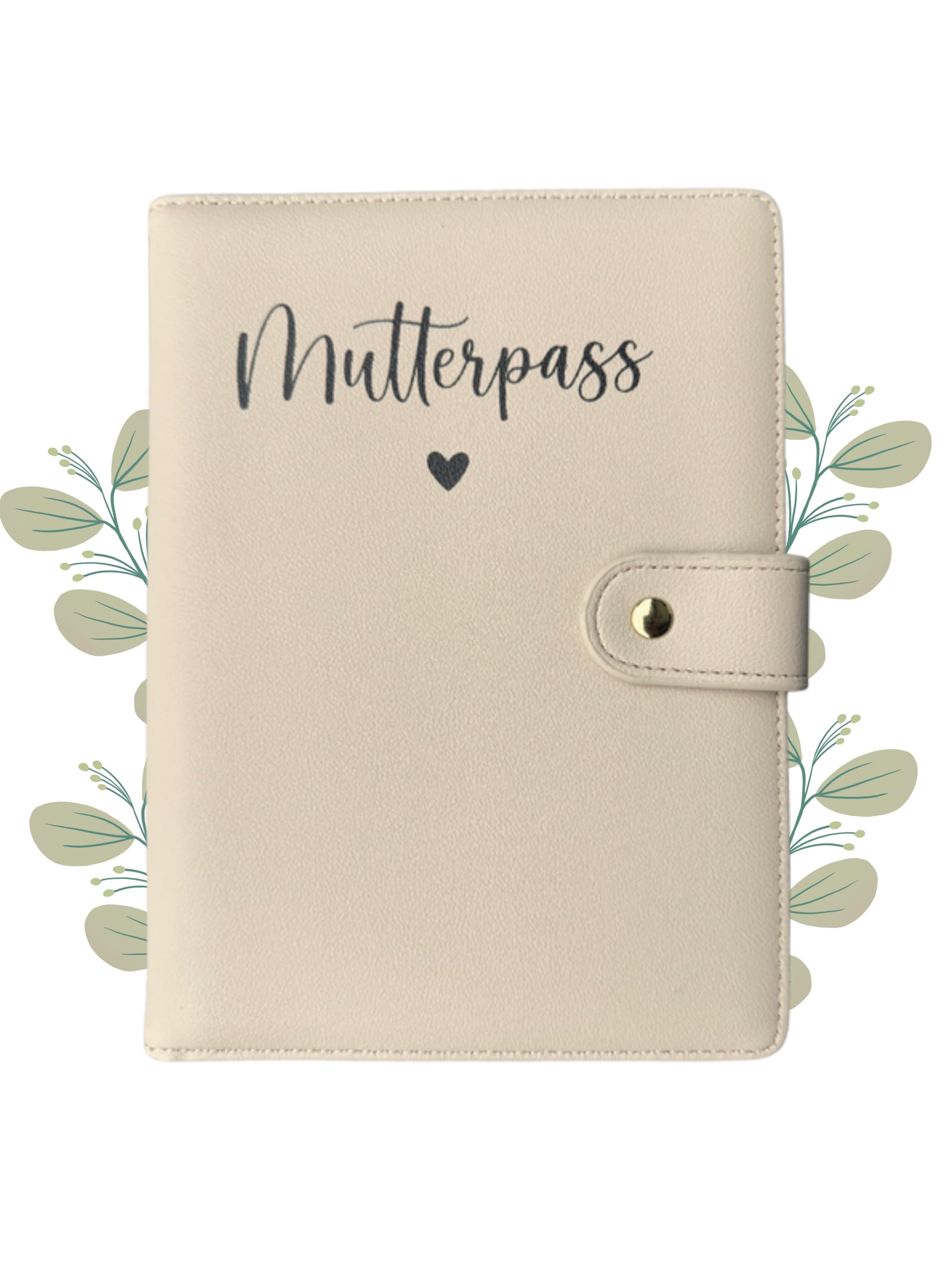 Mutterpasshülle für Deutschen Mutterpass, Mutterpass-Schutzhülle zur Aufbewahrung von Impfpass usw, Geschenk für Schwangerinen und Zukunftige Mütter - Sky