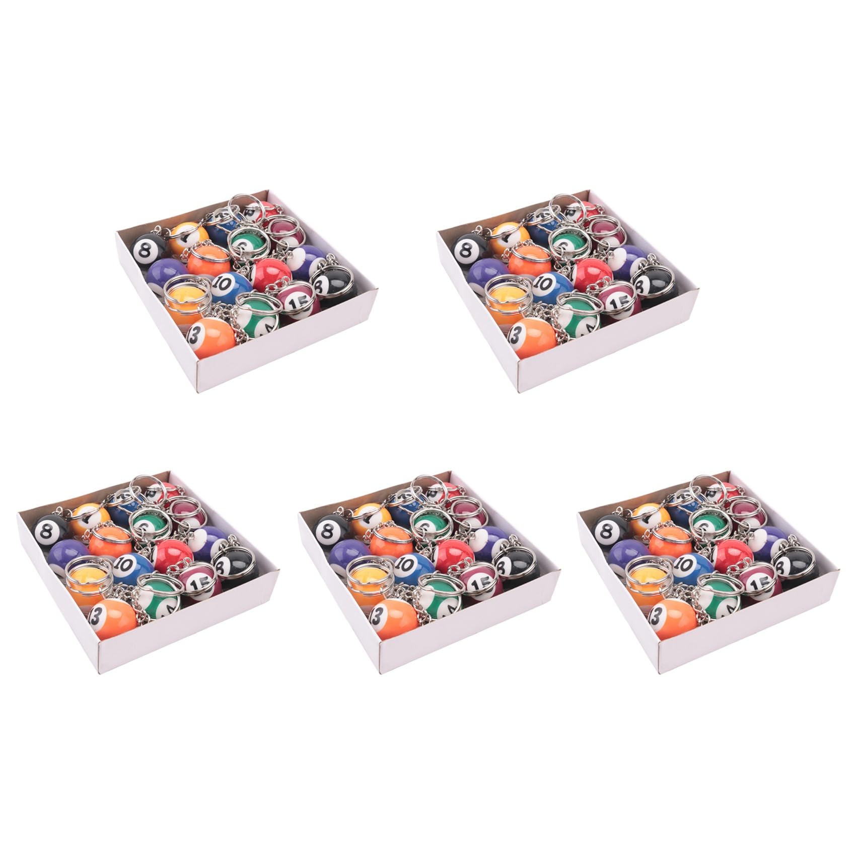 Juego de bola de billar de 80 piezas mini y coloridas para mesa de juego