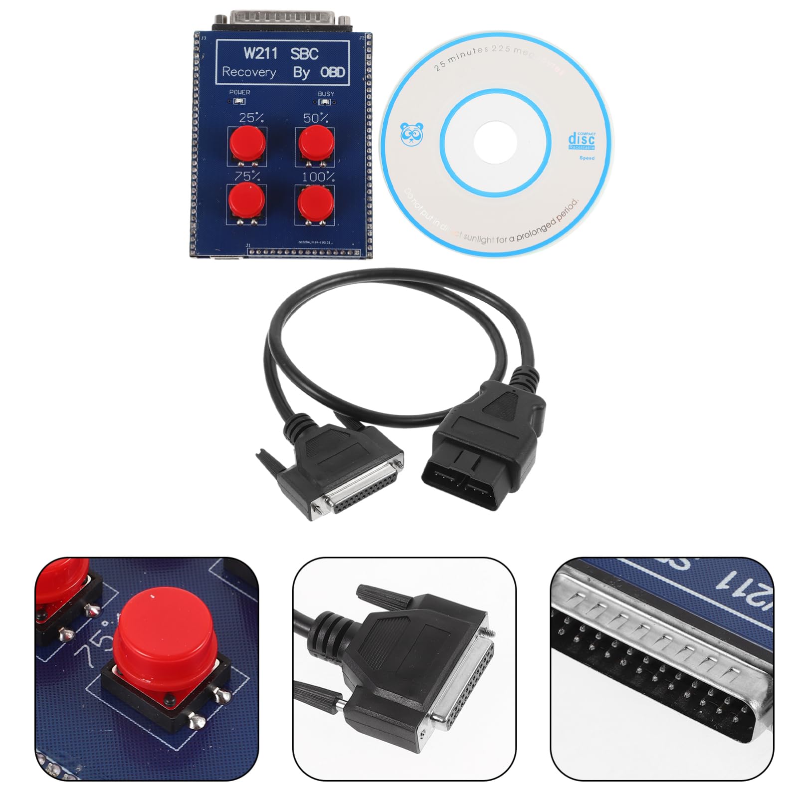 TOPBATHY 1 Ensemble De Testeur De Voiture Portable Outil d'entretien De Voiture Testeur Appareil De Réparation Automobile Outil De Test pour Automobile Appareil De Test