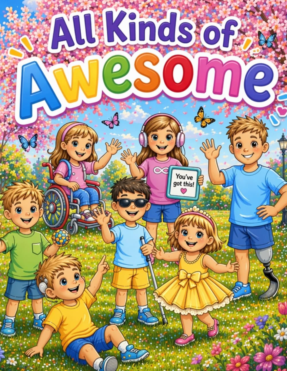 All kinds of awesome: Coloring book