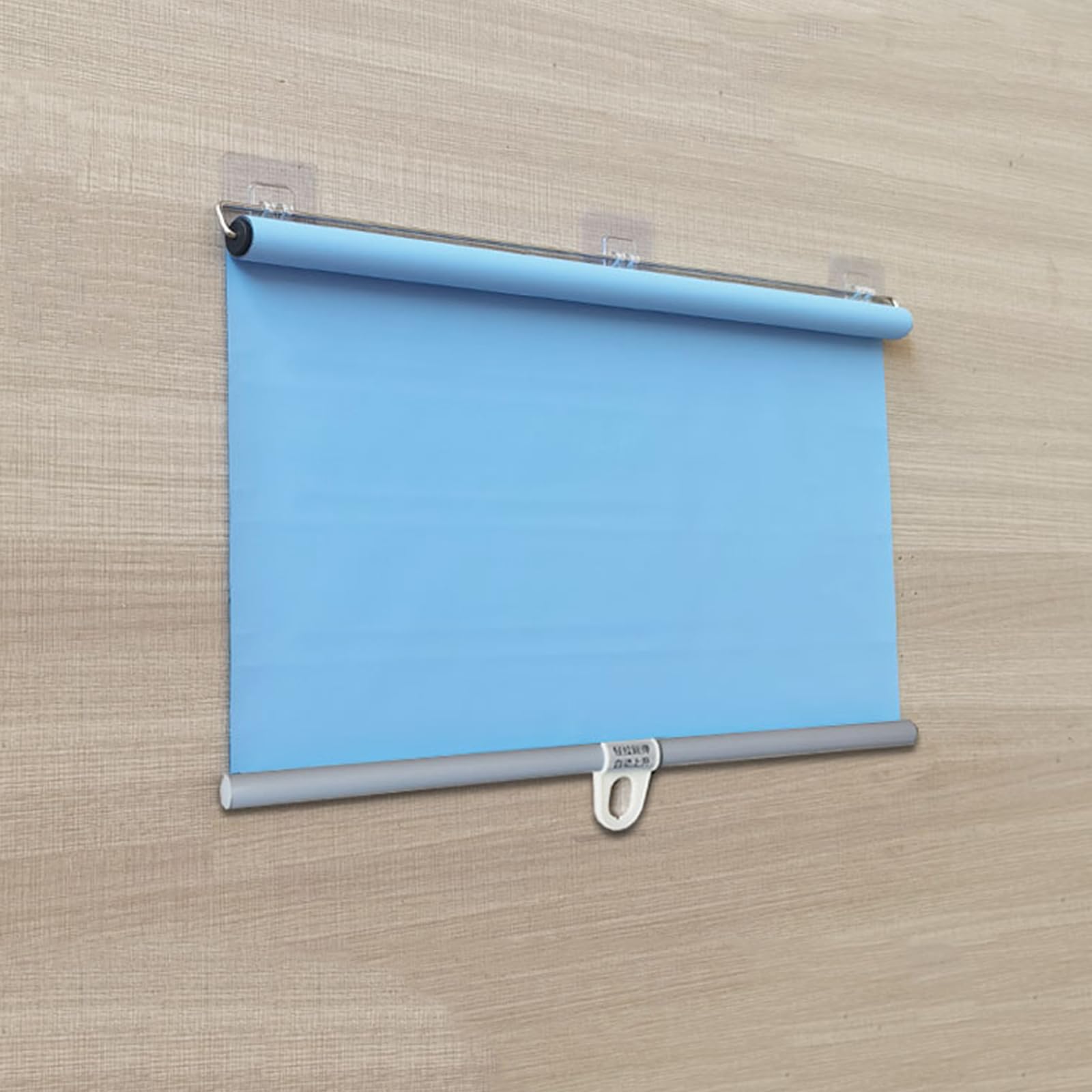 X1ngfu Spring Type Blackout Roller Blind,Retractable Balcony Sun Shade,Heat Insulation Roller Blinds,Temporary Portable Window Curtain,Without Drilling,Width X Height (150Cm X 200Cm(59In X 78.7In))