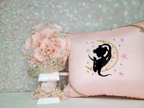 Miniatura 2 de A&amp;C Quinceañeras and More Accessories Quince Set Sweet Sixteen Accessories Quinceanera bible Quinceanera Tosting Quince Kneeling pillow Sailor moon